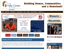 Tablet Screenshot of fullercenterarmenia.org